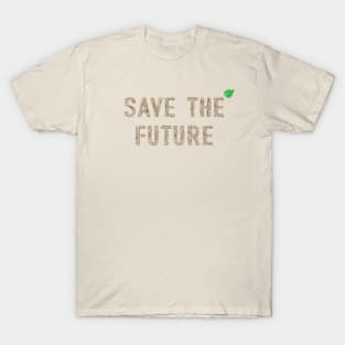 Save the future tree texture T-Shirt